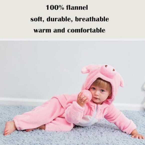 Halloween Baby Costumes Toddler Outfit Infants Romper Boys Girls Animal Dress Up - Picture 5 of 9